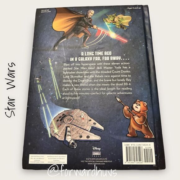 5 - Minute Star Wars Stories - Children's Book - Picture 4 of 9
